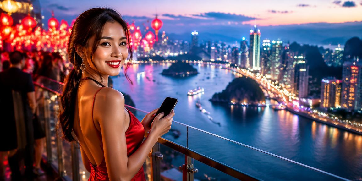 Người dùng xem tỷ lệ cá cược tại Hạ Long Bay trên điện thoại