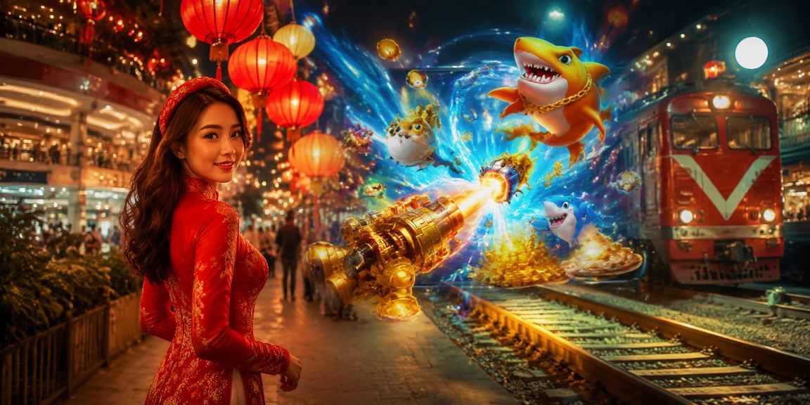 Người dùng Hà Nội chơi bắn cá trực tuyến tại chợ đêm qua điện thoại