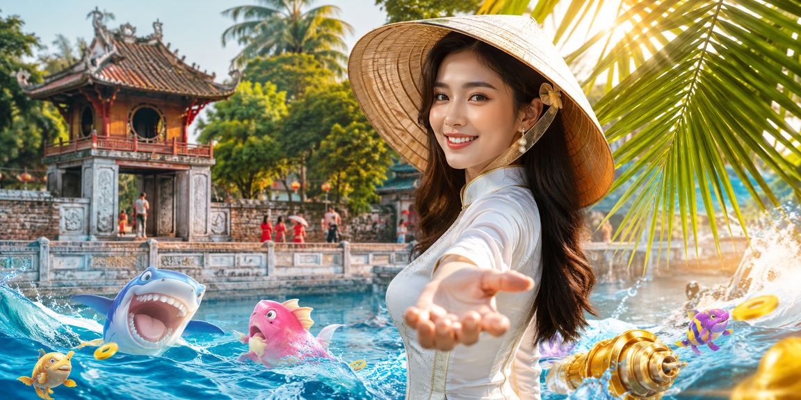 Người dùng Hà Nội chơi bắn cá trực tuyến đội nón lá – trải nghiệm di động y2t