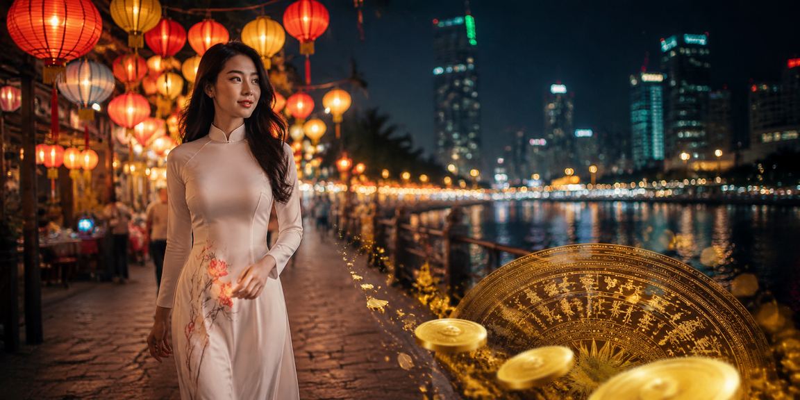 Người dùng TP.HCM xem kèo bóng đá tại chợ đêm trên điện thoại